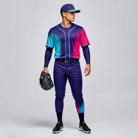 Baseball Uniform Set with Full Sublimation